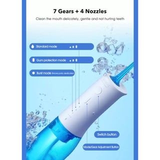 Dụng Cụ Vệ Sinh Răng Miệng, Máy Tăm Nước Xiaomi  SOOCAS W3 Pro - New 2020