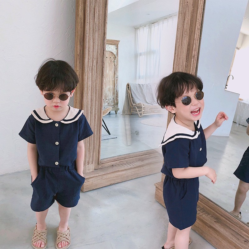 Bộ đồ thủy thủ cho bé