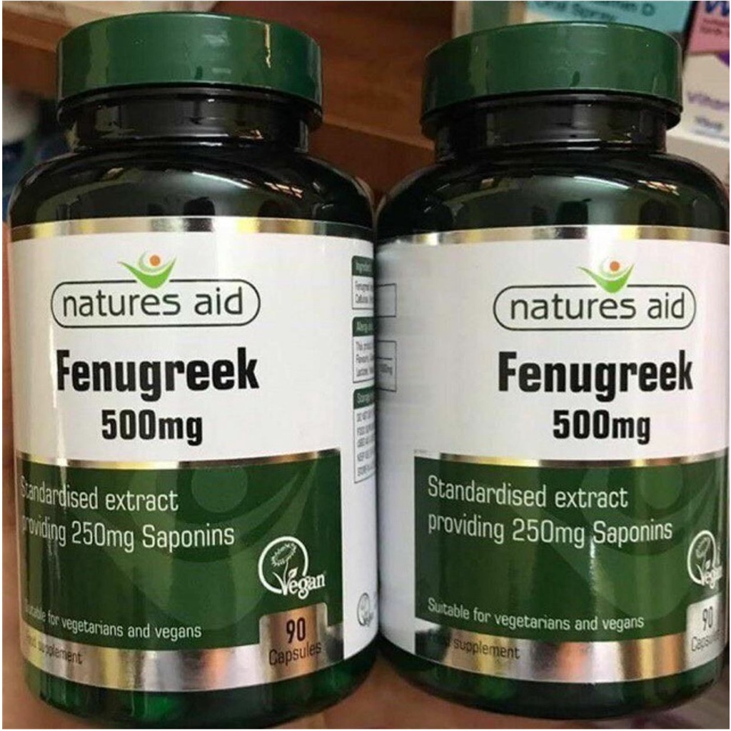 Cỏ cà ri Natures Aid Fenugreek LỢI SỮA