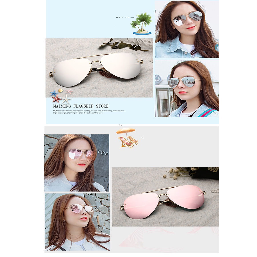 Kính râm nữ mặt tròn, kính râm nữ thời trang, kính hàng hiệu