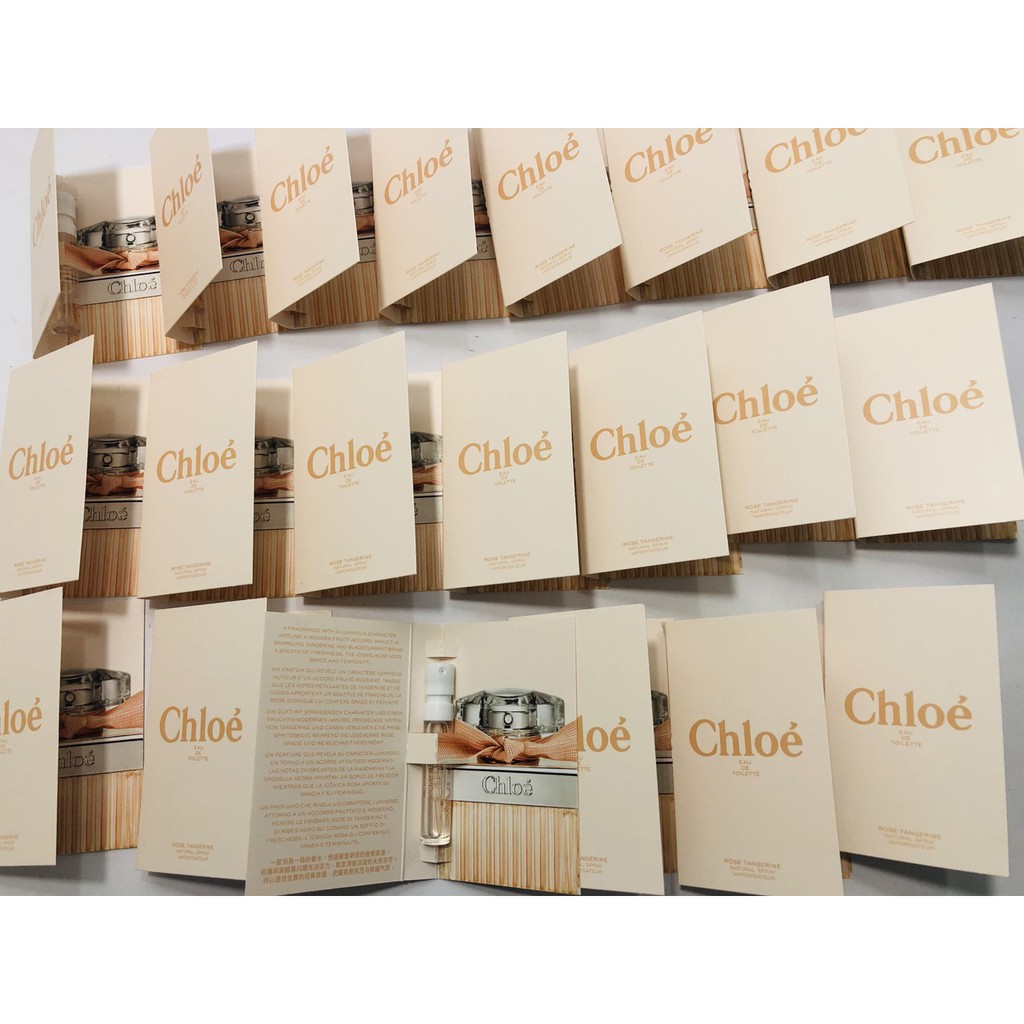 Mẫu thử Nước Hoa Vial Chloé Rose Tangerine 2020