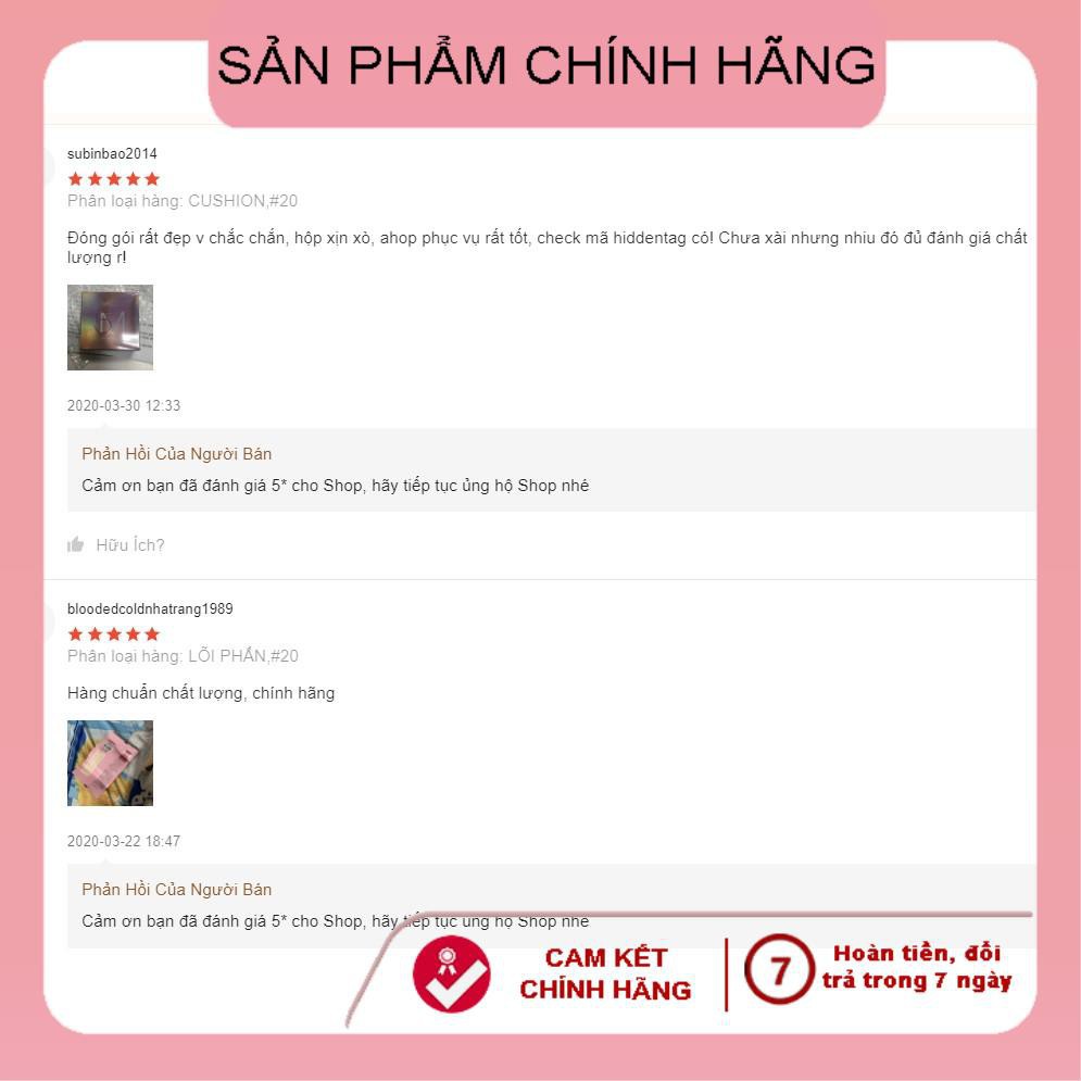 [HÀNG CHÍNH HÃNG] Lỗi phấn nước HỒ NGỌC HÀ [ Mỹ Phẩm MOI] | BigBuy360 - bigbuy360.vn