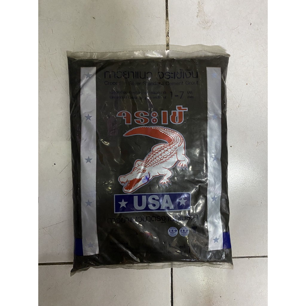 Keo chà ron cá sấu màu trắng, xám, đen 1kg Made in Thailand