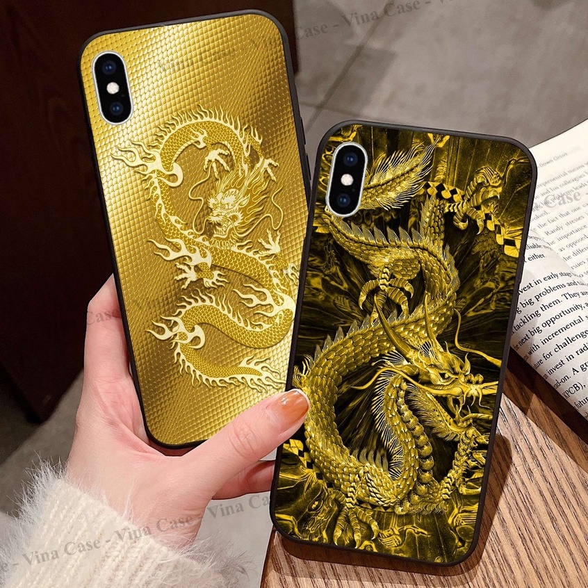 Ốp kính Rồng cho iPhone 7/8 Plus - iPhone X/Xs - iPhone XR - iPhone Xsmax - iPhone 11 - iPhone 11Pro - iPhone 11 Pro Max