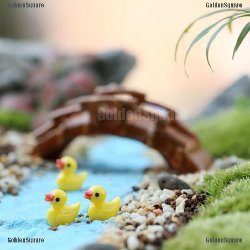 Bộ 10 Vịt Con Xinh Xắn Dùng Để Trang Trí