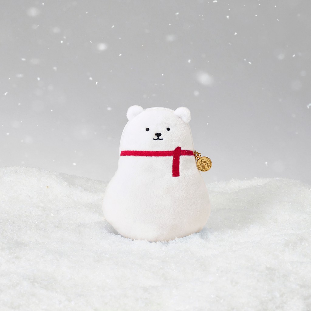 Ví Starbucks Pouch Santa Bear