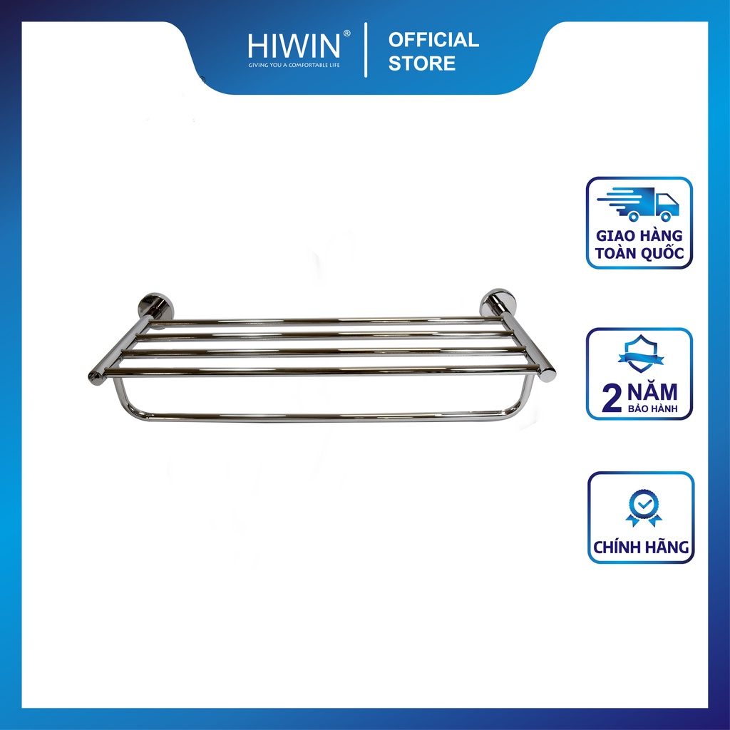Giàn khăn, giá treo khăn nhà tắm inox 304 mặt gương HIWIN Y- 5039
