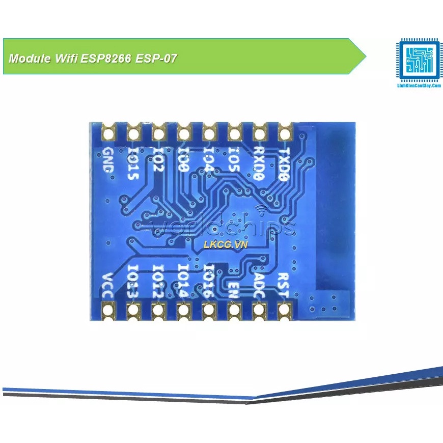 Mạch điện Module Wifi ESP8266 ESP-07
