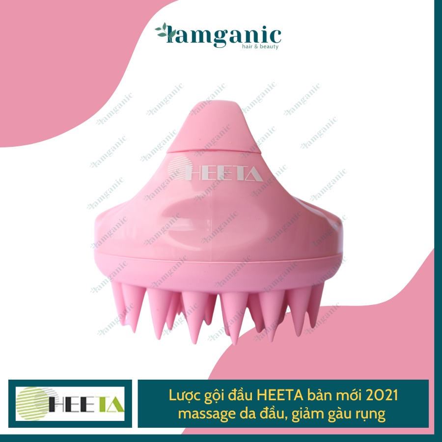 Lược gội đầu HEETA SHAMPOO BRUSH Best-seller Amazon US-UK bản upgrade 2021
