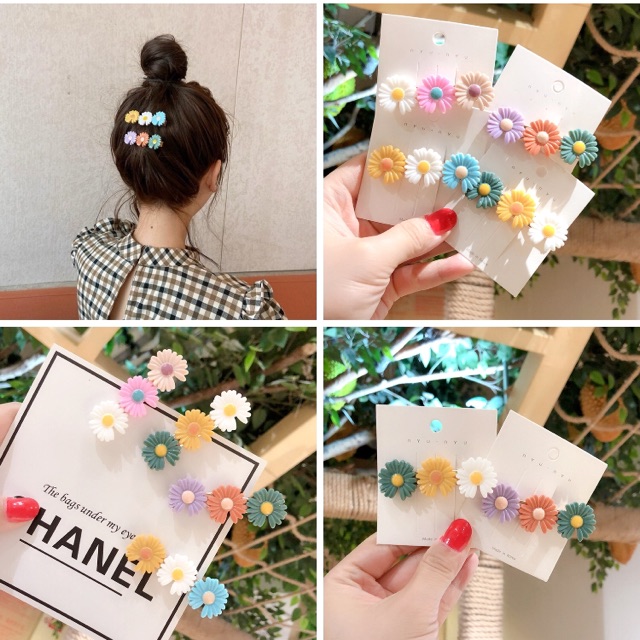 🎀Kẹp tóc hoa ulzzang Quảng Châu
