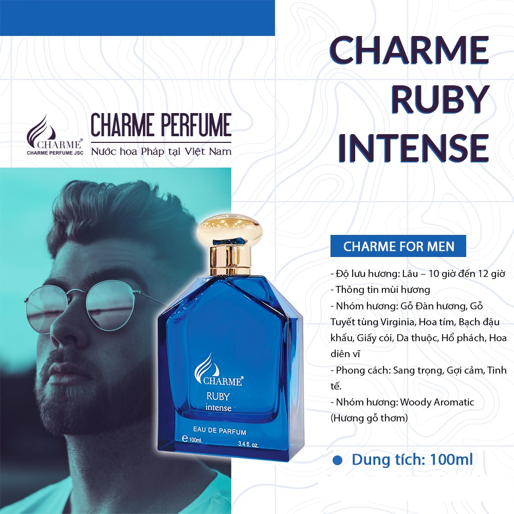 Nước hoa Charme Ruby Intense 100ml