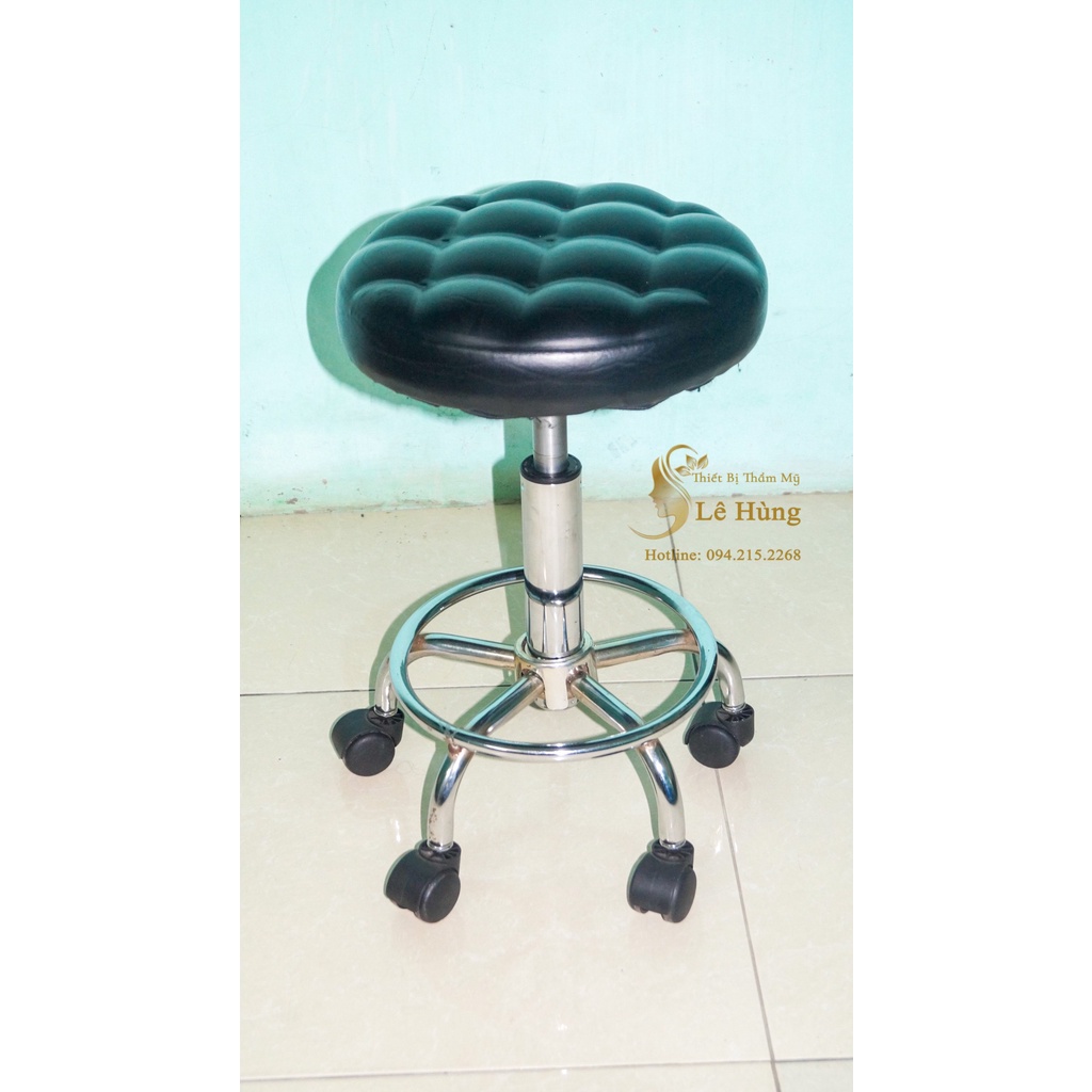 Ghế Spa DA MÚI Chân Xoay Loại Đẹp