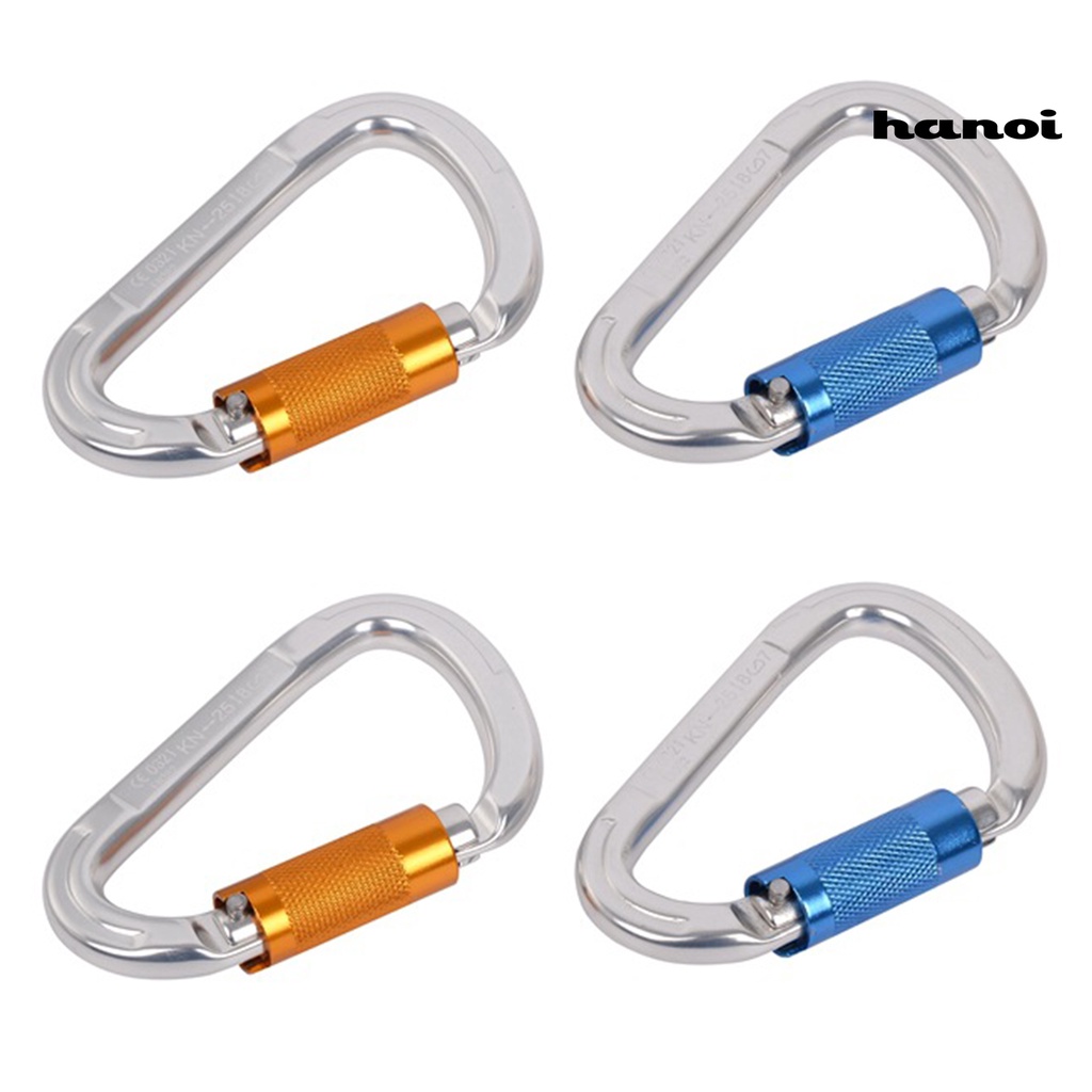 Móc khóa leo núi tự động chịu lực kéo 25kn tùy chọn màu sắc