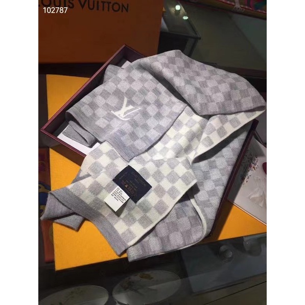 Khăn Choàng Len Lv Thời Trang Cho Nam Nữ