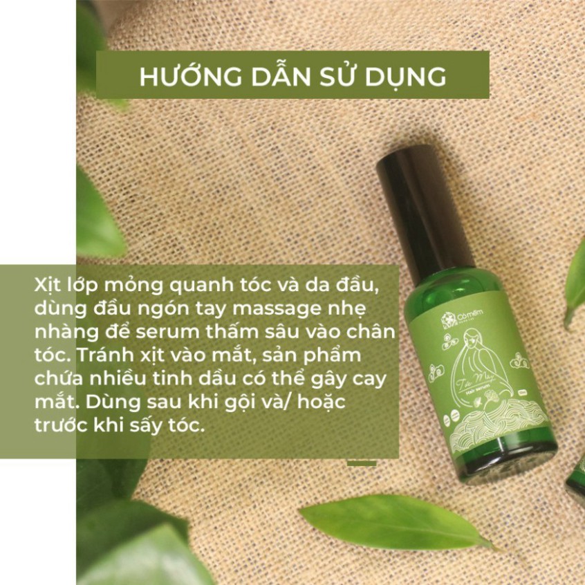 Hair Serum Tóc Mây Cao Cấp Kích Thích Mọc Tóc Giúp Tóc Chắc Khỏe Cỏ Mềm 50ml