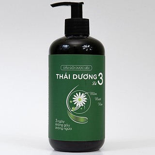 Dầu gội dược liệu Thái dương 3 chai vòi 480ml