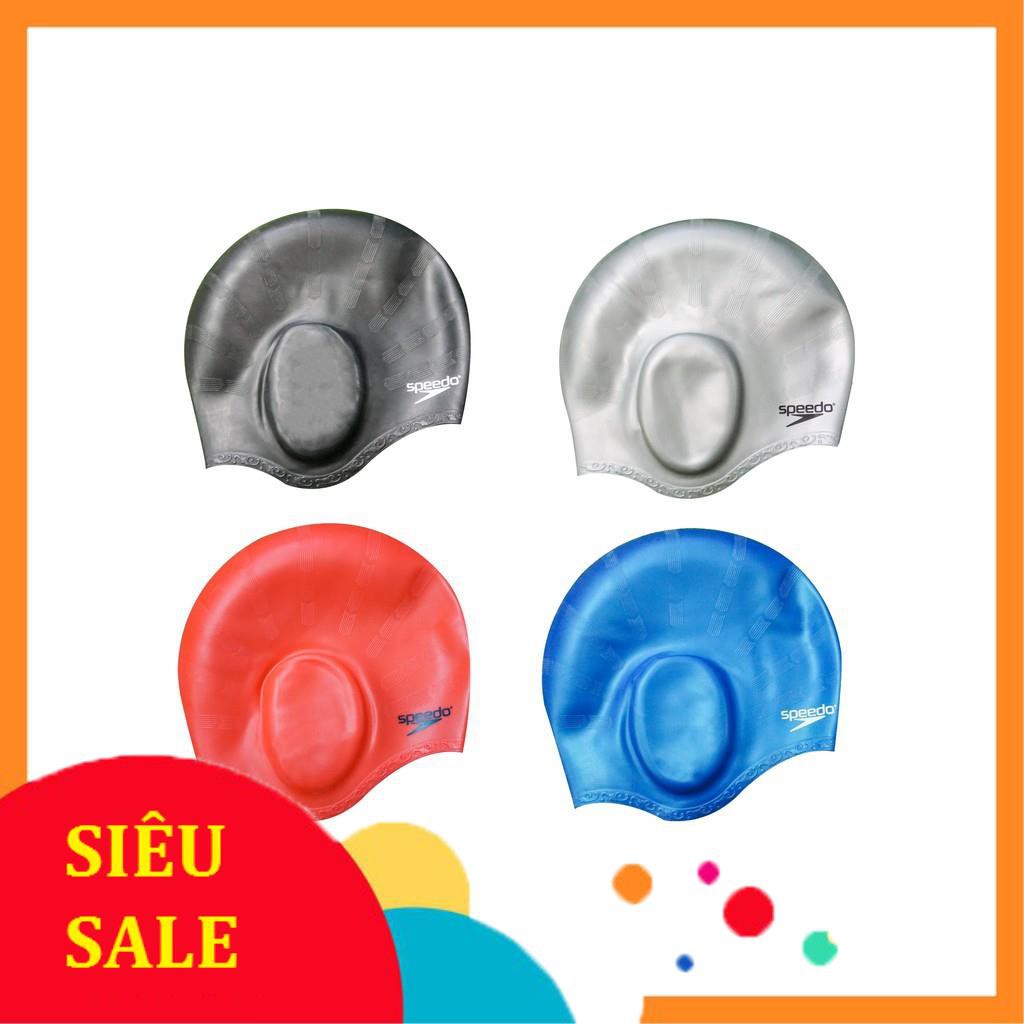 [Siêu Sale]- Mũ bơi che tai Conquest( Giao mầu ngẫu nhiên)