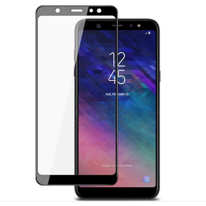 Miếng dán 5D Full màn cho Samsung Galaxy A6 Plus - Đen