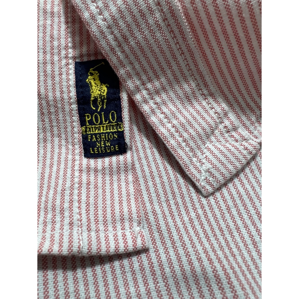 RALPH LAUREN Áo Sơ Mi Nam Tay Dài Kẻ Sọc Thời Trang