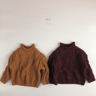 Áo Len Vặn Thừng cho bé