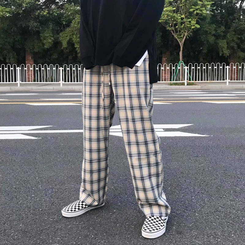 Quần Thể Thao Lưng Cao Ống Rộng Thời Trang Xuân Thu Hàn Quốc Dành Cho Nữ / Size M-3XL