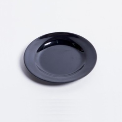 Dĩa Cạn size 20.2cm nhựa Melamine màu Nâu/Đen (DC88)