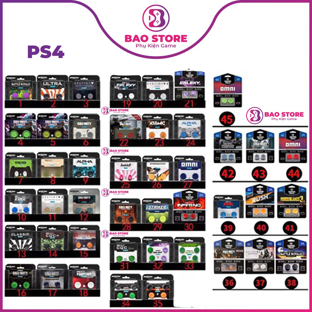 Núm bọc analog KontrolFREEK tay PS4, XBOX ONE Chính Hãng