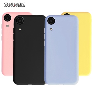 Ốp điện thoại silicone lỏng mềm chính gốc cho Samsung Galaxy A03 Core SM-A032F A03 Core A032F 6.5 inch