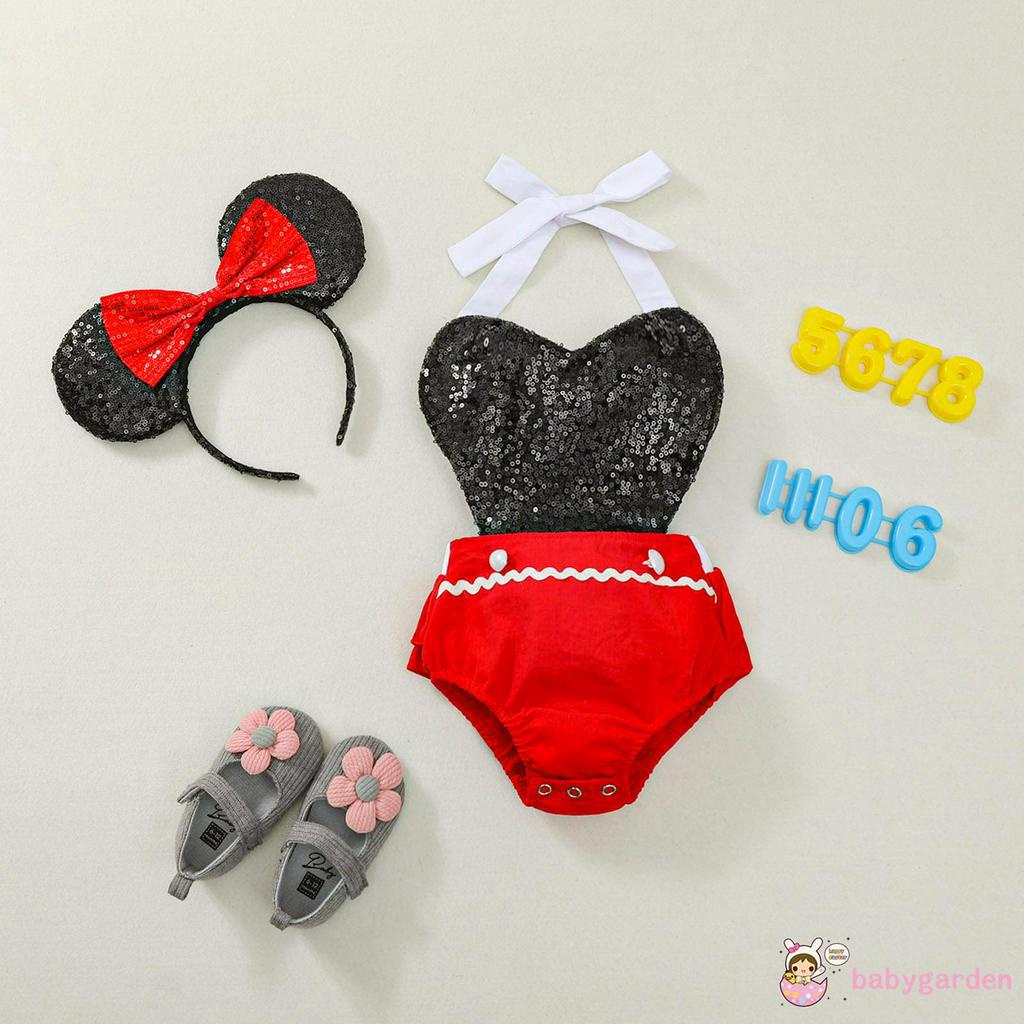 Áo liền quần kiểu hình trái tim dành cho bé gái