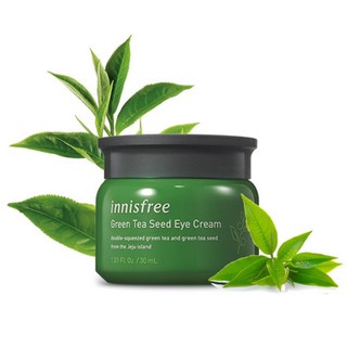 Kem dưỡng mắt trà xanh dưỡng ẩm giúp giảm thâm, nếp nhăn Innis.free Green Tea Seed Eye Cream 30ml