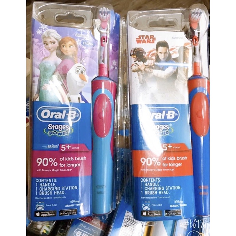 Bàn Chải Điện Oral-B Người Lớn và Trẻ Nhỏ