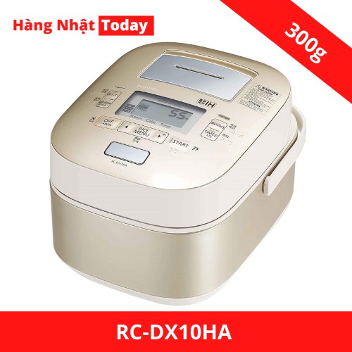 Nồi cơm nội địa Nhật Toshiba RC-DX10HA, bản du lịch, điện áp 220V, made in Japan