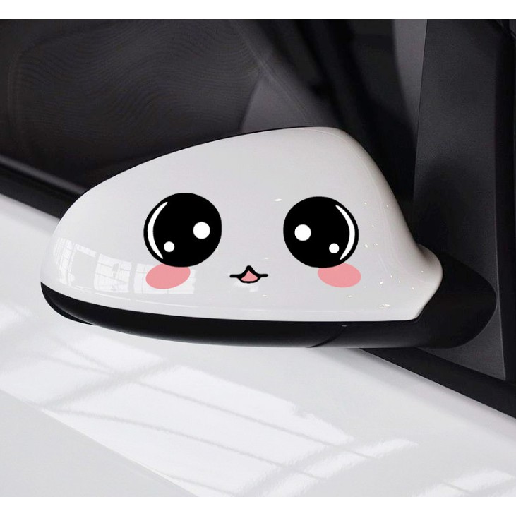 Tem decal 3D Smile dán xe, kính xe hơi, laptop, vali,...