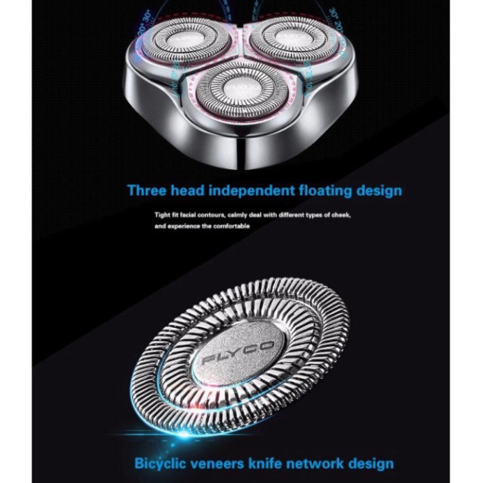 CỰC RẺ (NEW 2020) Máy Cạo Râu Nam Lưỡi Dao 3 Đầu II Bảo Hành 36 Tháng I Flyco FS337 FS339VN 339 I Cửa Hàng Tông Đơ Cắt T
