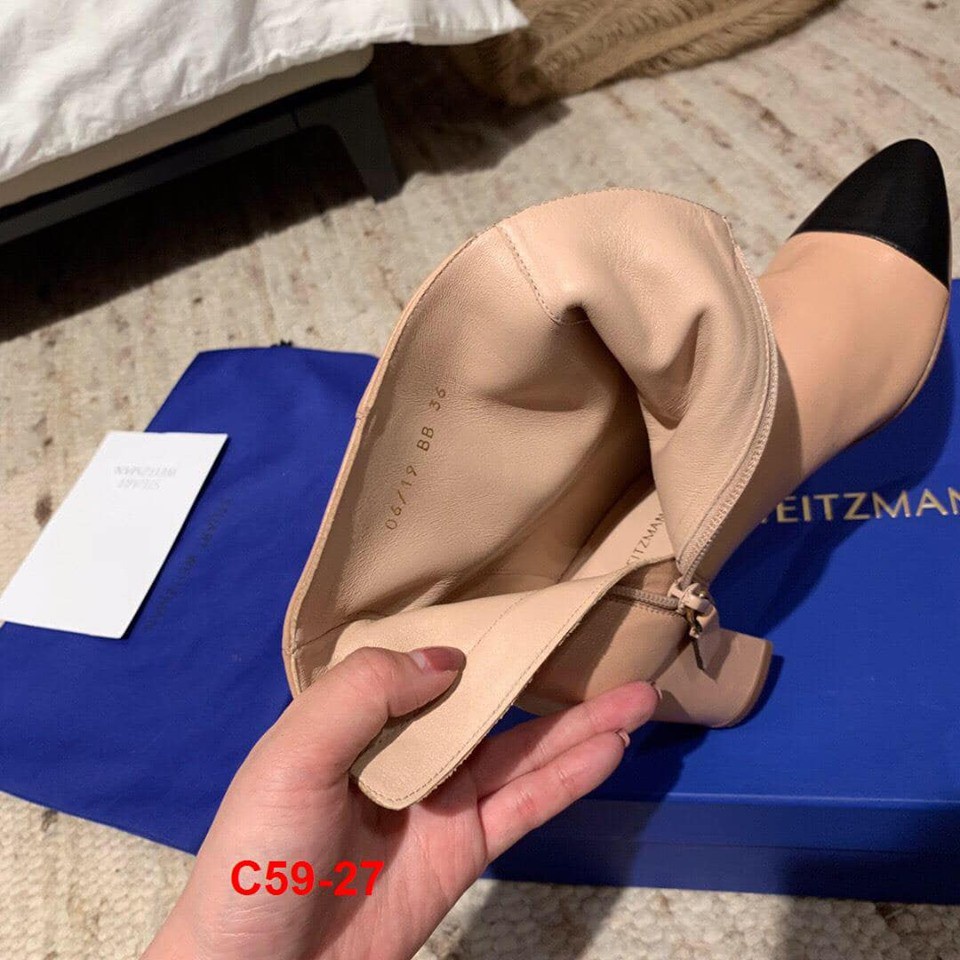 C59-27 Stuart Weitzman bốt cao 6cm siêu cấp