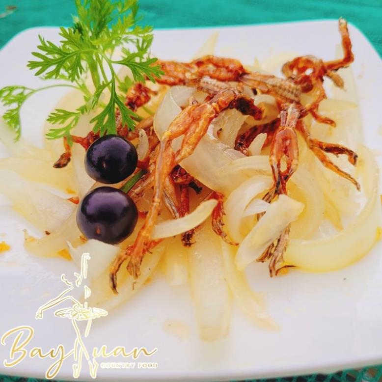 Khô nhái vũ nữ chân dài Hàng loại 1 size nhỏ nhái cơm ,thơm ngon bổ dưỡng ,dùng để chế biến món ăn làm đồ nhậu | BigBuy360 - bigbuy360.vn
