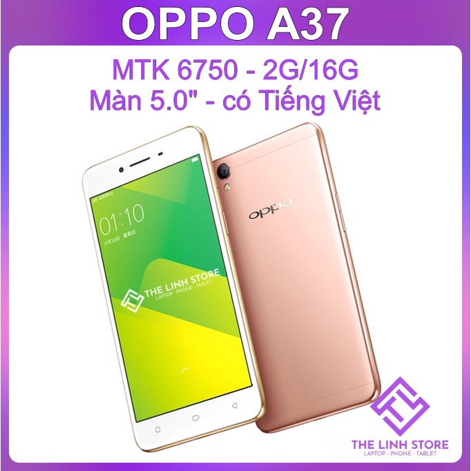 [Mã 1511ELSALE hoàn 7% đơn 300K] Điện thoại OPPO A37 (NEO 9) màn 5 inch - ram 2G 16G