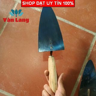 Bay xây, bay thợ hồ bằng sắt siêu cứng, bền bỉ loại to