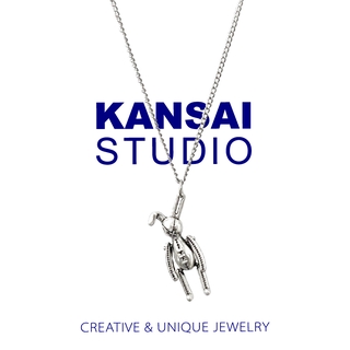 Dây Chuyền Mặt Thỏ Máy Móc Xinh Xắn Đáng Yêu