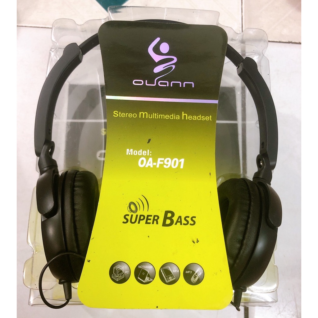 Tai Nghe Game Ovann F901 dùng cho đt, laptop- Cổng cắm 3.5mm- Hàng Chính Hãng