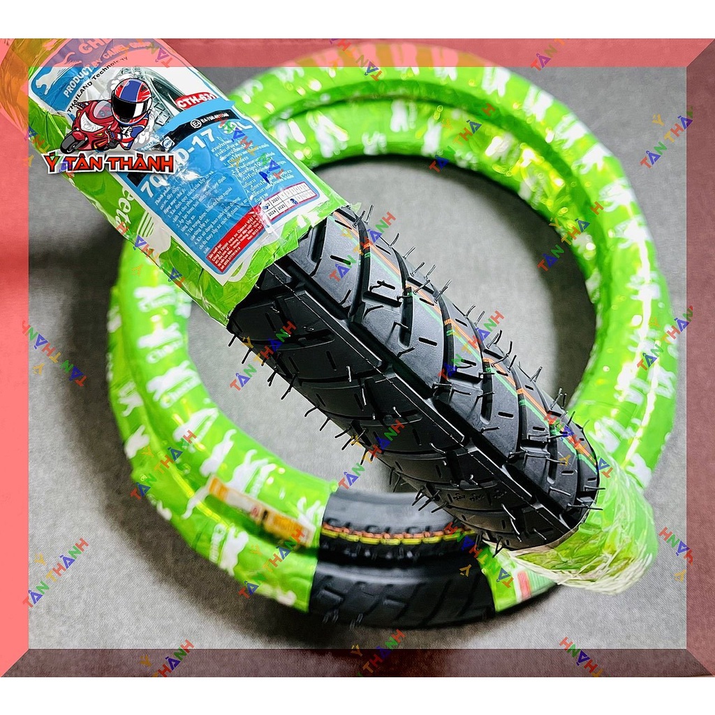 Vỏ xe cheetah không ruột gai city grip pro MS19