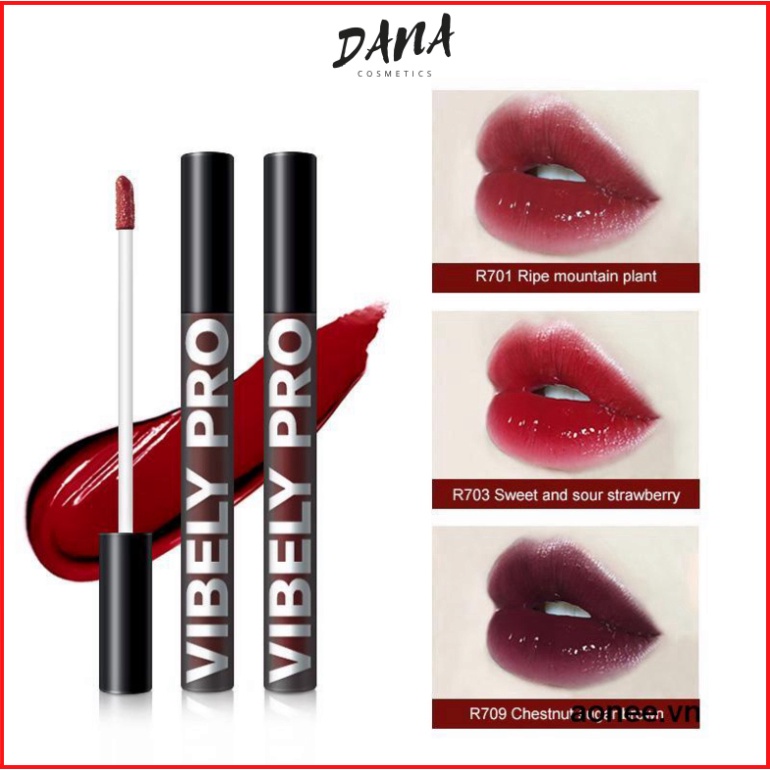 Son bóng hiệu ứng gương Vibely nội địa trung DANA