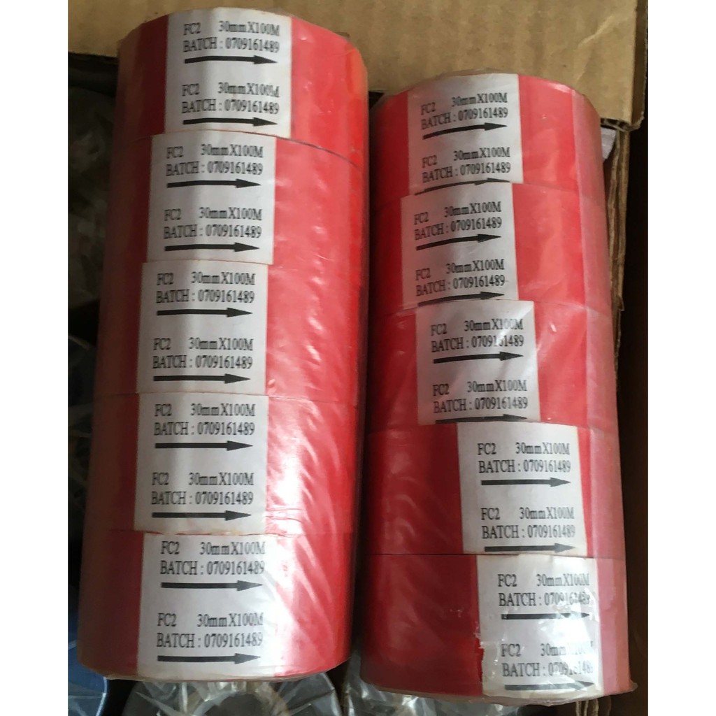 Băng mực dùng cho máy in nhiệt / Màng in date cỡ 30x100 nhiều màu - COLOR HOT STAMPING FOIL
