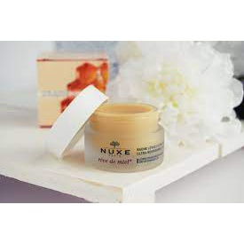 Sáp Dưỡng Môi Dạng Hũ Nuxe Reve De Miel Honey Lip Balm Ultra-Nourishing and Repairing -Khongcoson