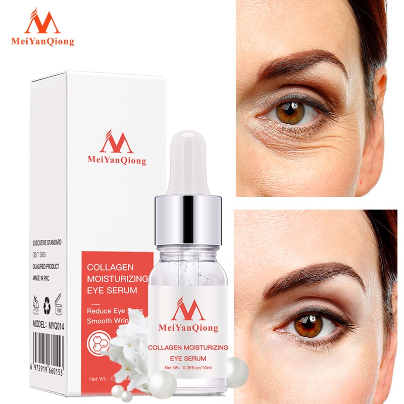 MeiYanQiong Tái TạoTinh Chất Dưỡng Da Vùng Mắt Chống Lão Hóa Loại Bỏ Nếp Nhăn Rejuvenating eye Serum12ml