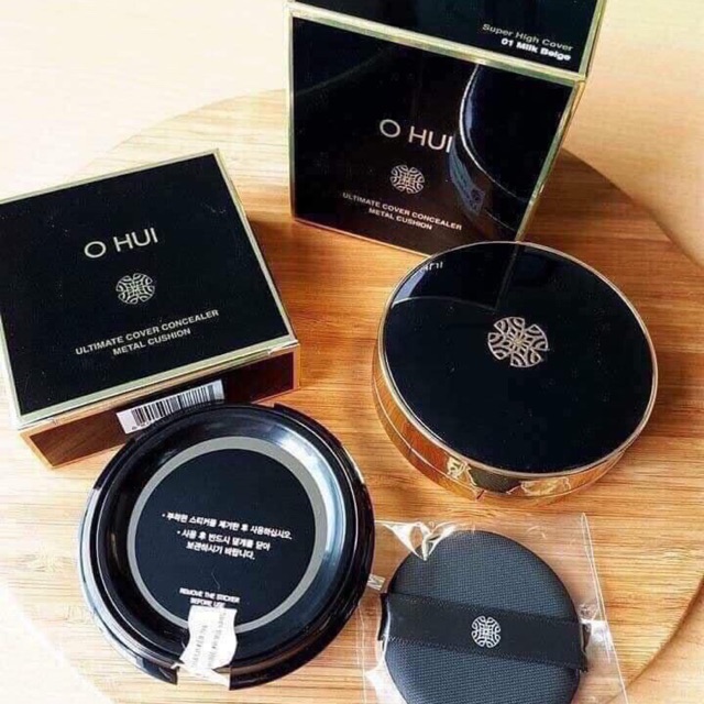 Set phấn nước Ohui Ultimate Cover Cushion Moisture