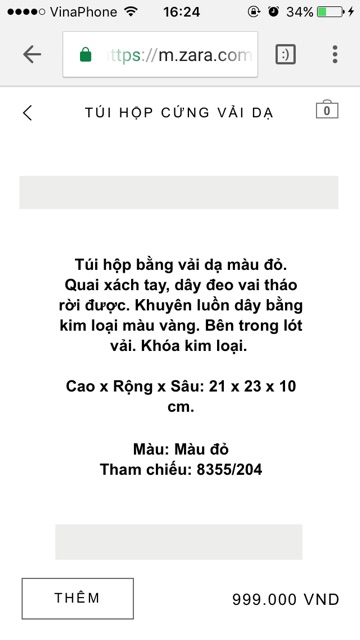 Túi xánh authentic các hãng