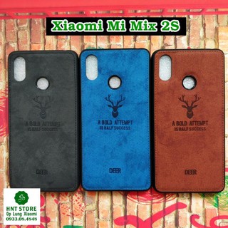➖ T9/2019 ỐP LƯNG XIAOMI MI MIX 2 - MI MIX 2S - MI 5X - MI A1 - HÌNH HƯƠU VẢI GIẢ DA ➖