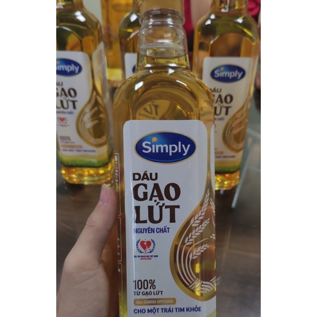 Dầu Gạo Lứt Simply 1L