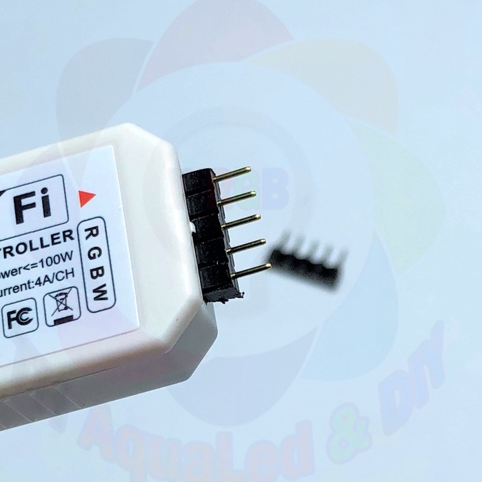 Controller WRGB dùng App điện thoạI, Bộ điều khiển Đèn LED 4 kênh đa năng, chức năng hẹn giờ linh hoạt